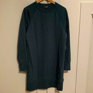 Eddie Bauer crew neck sweatshirt dress. Size XS, brand new with tags.